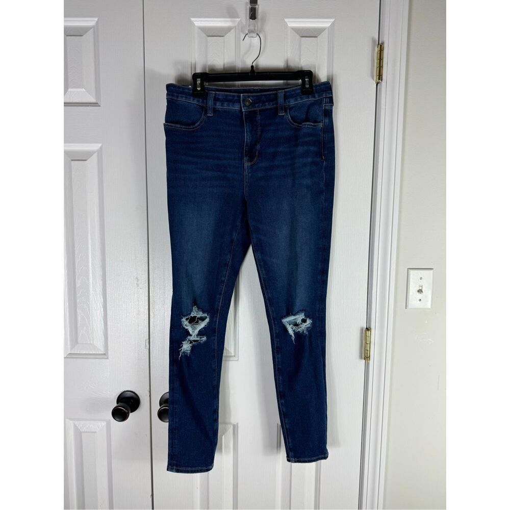 American Eagle Womens Hi Rise Jeggings Size 14 Long
